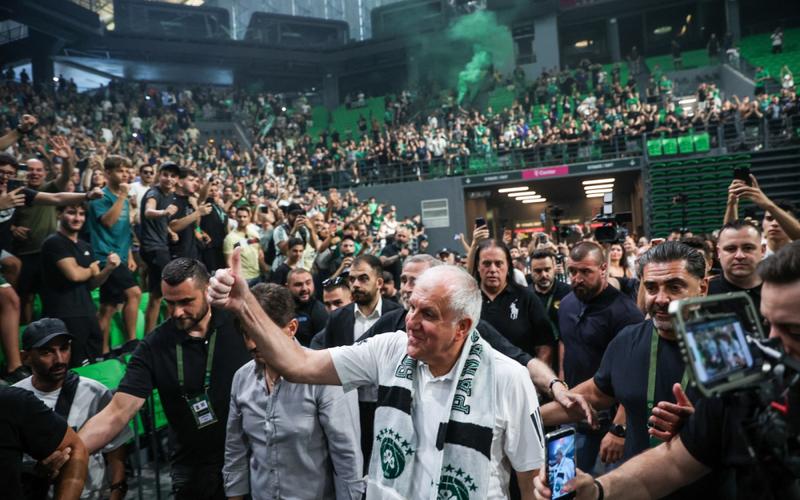 Spektakl u Atini: Željko Obradović ponovo pred vernim navijačima Panatinaikosa