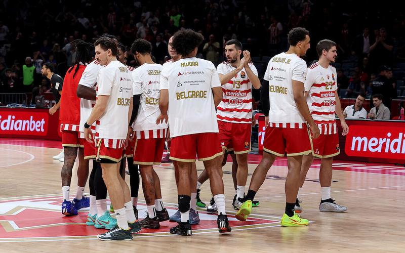 Crvena zvezda i Makabi igraju meč u Beogradskoj areni