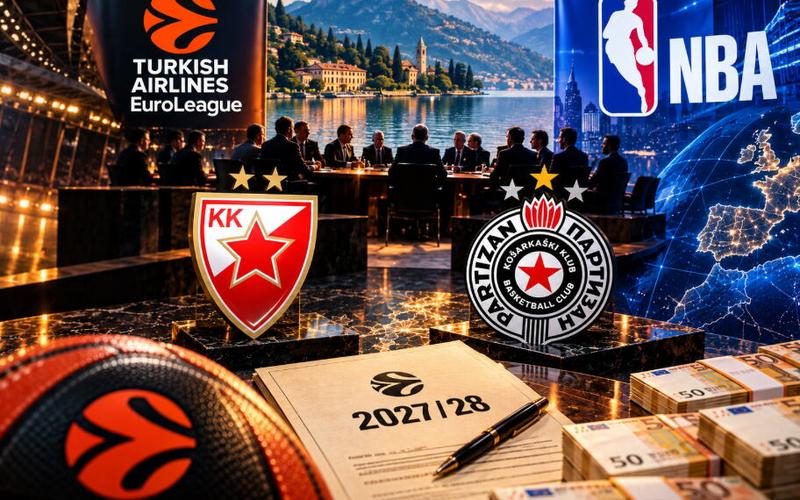 Na stolu 520 miliona evra: Detalji nove NBA ponude za Evroligu