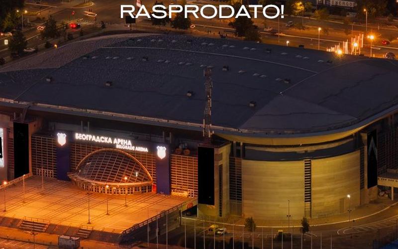 Partizan rasprodao Arenu za duel sa Panatinaikosom u Evroligi