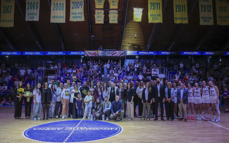 Svečano podignut njen dres: Veliko priznanje za Jelenu Bruks u Šopronu