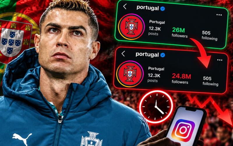 RONALDO OTIŠAO - USLEDIO HAOS NEVIĐENIH RAZMERA! Instagram se USIJAO, milioni pratilaca okreću leđa Portugalu!