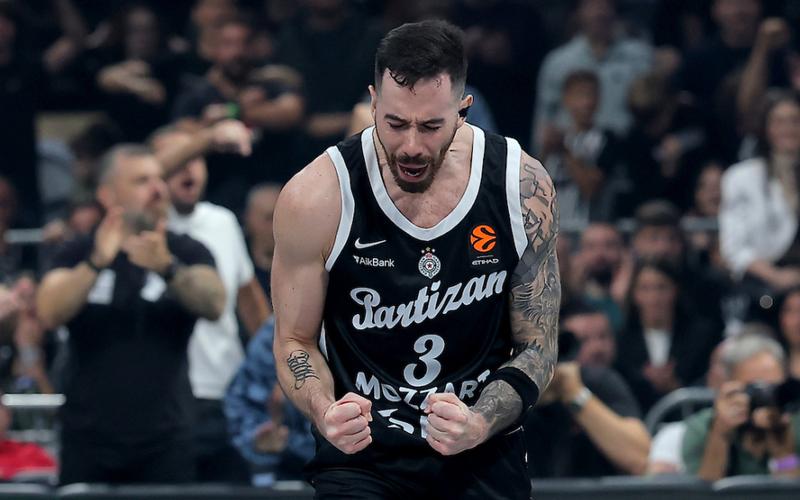 Savršen start Partizana: Timska pobeda u Parizu uz Vildosin rekord karijere!