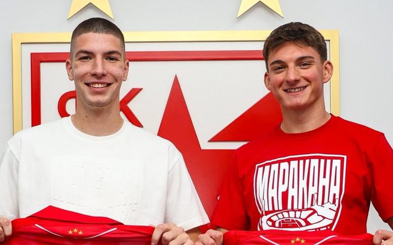 Zvezda produžila ugovore sa dvojicom mladih fudbalera do 2031